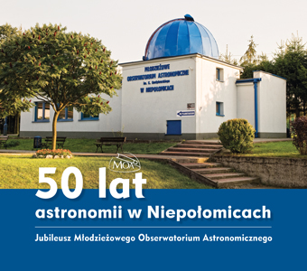 Książka "50 lat astronomii w Niepołomicach"